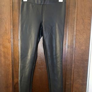 NWOT Express faux leather stretchy leggings